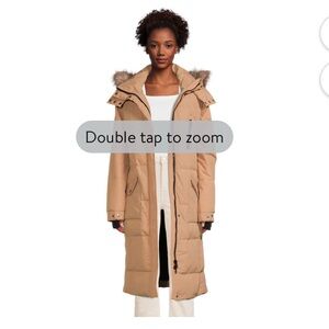 Brand new! Extra long puffer for winter